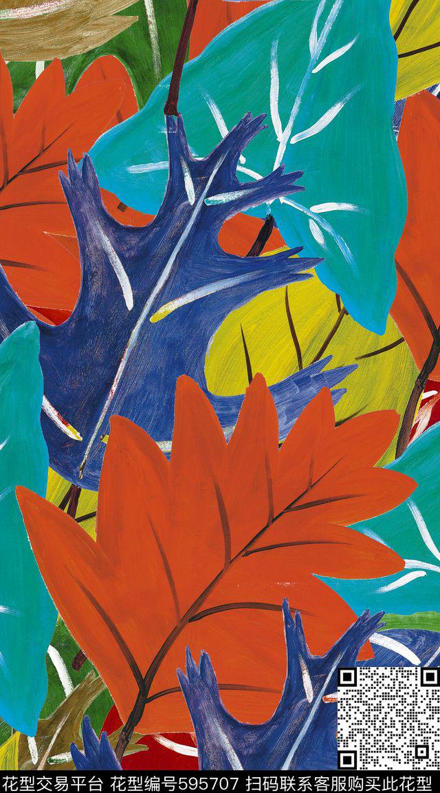 几何纹理迷彩数码印花华亿平台下载（图片编号: 595707） - 瓦栏（Walan）