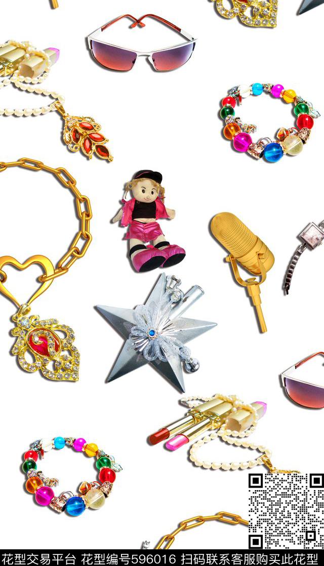 坯布链子唇膏印花华亿平台下载（图片编号: 596016） - 瓦栏（Walan）