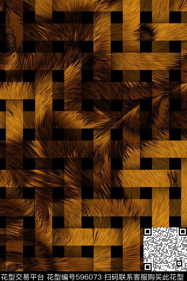 男装女装豹纹数码印花华亿平台下载（图片编号: 596073） - 瓦栏（Walan）