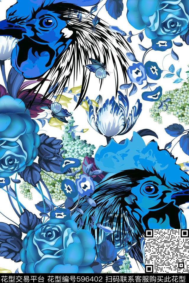 大花数码印花华亿平台下载（图片编号: 596402） - 瓦栏（Walan）