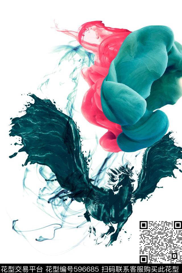 云层肌理飞马数码印花华亿平台下载（图片编号: 596685） - 瓦栏（Walan）