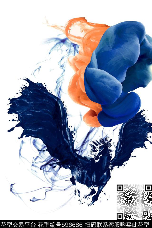 云层肌理飞马数码印花华亿平台下载（图片编号: 596686） - 瓦栏（Walan）