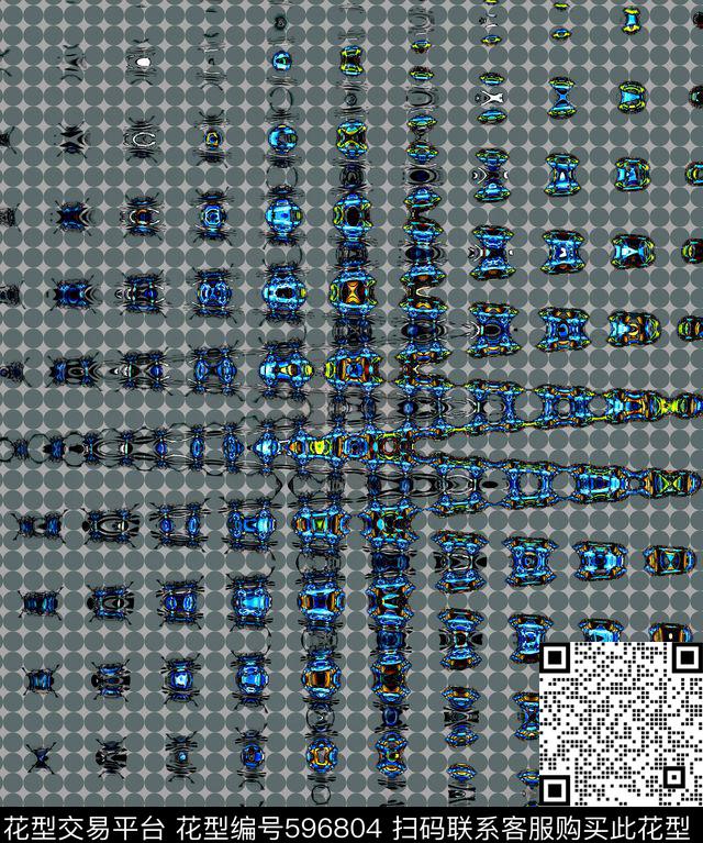 绚丽时尚个性数码印花华亿平台下载（图片编号: 596804） - 瓦栏（Walan）