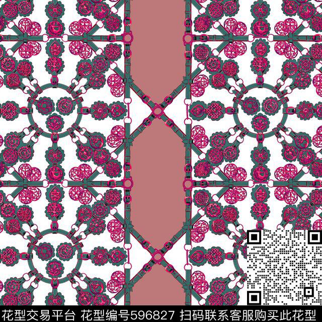 围巾家纺数码印花华亿平台下载（图片编号: 596827） - 瓦栏（Walan）