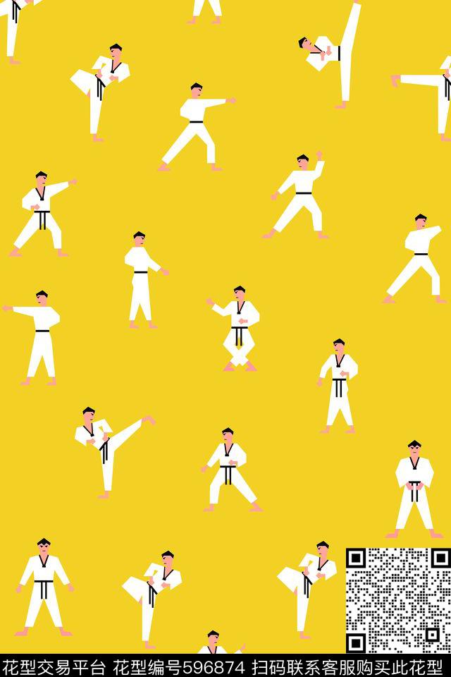 几何童装卡通传统印花华亿平台下载（图片编号: 596874） - 瓦栏（Walan）