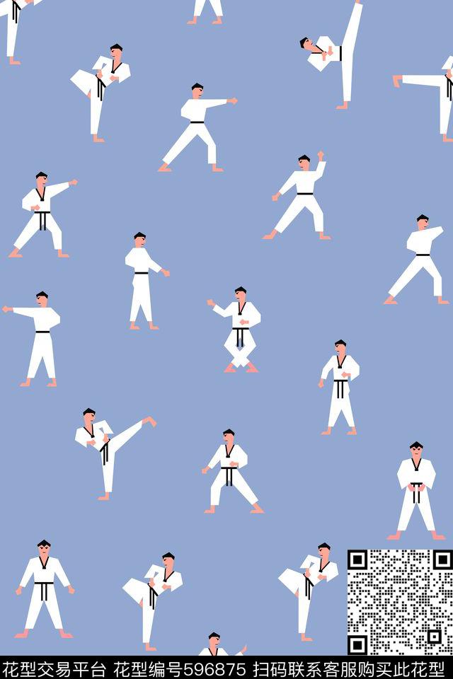 几何童装卡通传统印花华亿平台下载（图片编号: 596875） - 瓦栏（Walan）