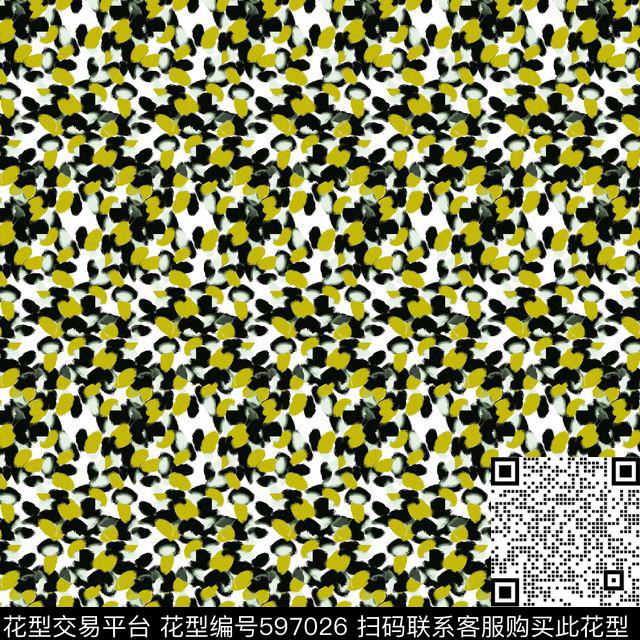 动物迷彩豹纹迷彩数码印花华亿平台下载（图片编号: 597026） - 瓦栏（Walan）