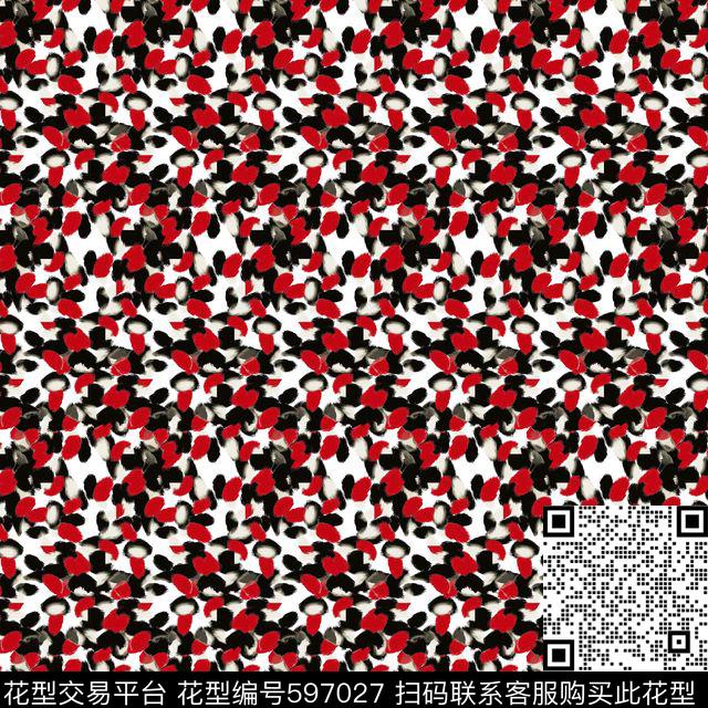 动物迷彩豹纹迷彩数码印花华亿平台下载（图片编号: 597027） - 瓦栏（Walan）