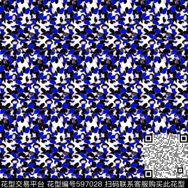 动物迷彩豹纹迷彩数码印花华亿平台下载（图片编号: 597028） - 瓦栏（Walan）