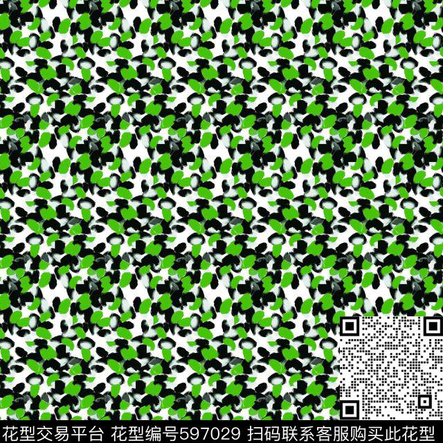 动物迷彩豹纹迷彩数码印花华亿平台下载（图片编号: 597029） - 瓦栏（Walan）