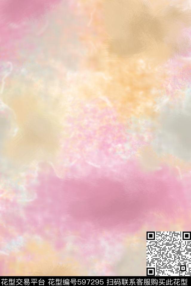 笔刷纹理大理石数码印花华亿平台下载（图片编号: 597295） - 瓦栏（Walan）