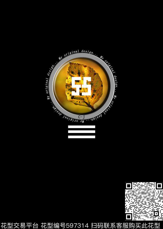 原创T恤秋叶数码印花华亿平台下载（图片编号: 597314） - 瓦栏（Walan）