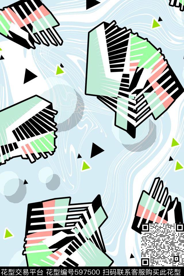 L.D~可爱L.D~肌理L.D~趣味传统印花华亿平台下载（图片编号: 597500） - 瓦栏（Walan）