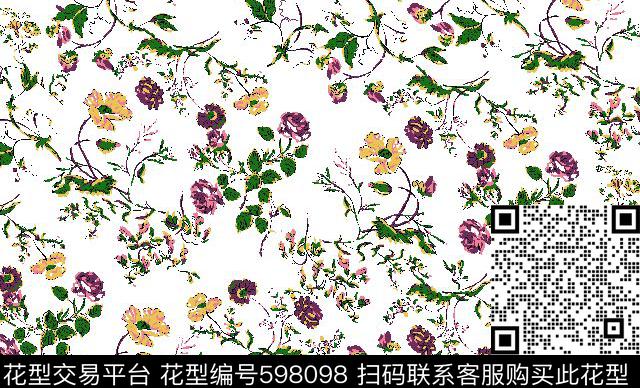 欧美民族风中国风传统印花华亿平台下载（图片编号: 598098） - 瓦栏（Walan）