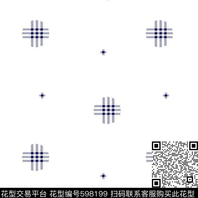 几何简洁男装衬衫传统印花华亿平台下载（图片编号: 598199） - 瓦栏（Walan）