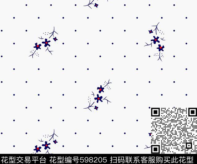 小花简洁男装衬衫传统印花华亿平台下载（图片编号: 598205） - 瓦栏（Walan）