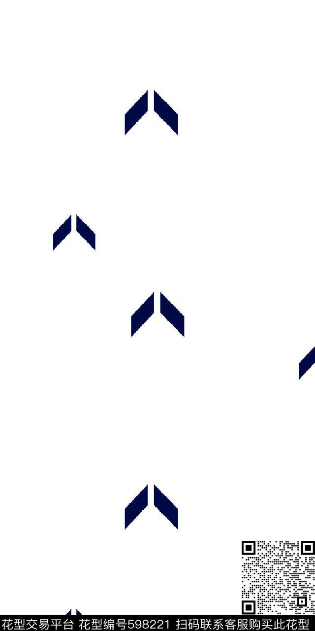 几何简洁男装衬衫传统印花华亿平台下载（图片编号: 598221） - 瓦栏（Walan）