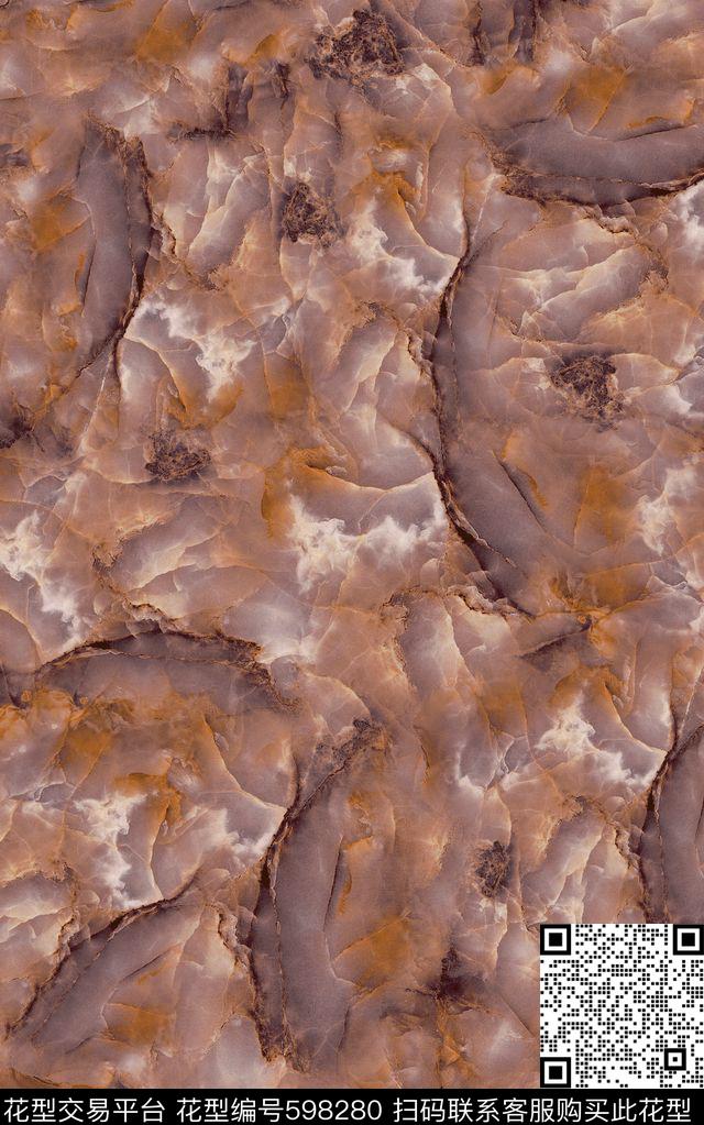 大理石纹理肌理数码印花华亿平台下载（图片编号: 598280） - 瓦栏（Walan）