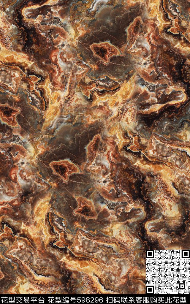 大理石纹理肌理数码印花华亿平台下载（图片编号: 598296） - 瓦栏（Walan）