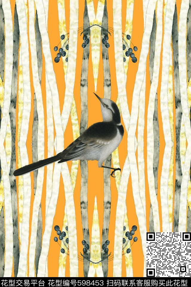 国画民族风中国风数码印花华亿平台下载（图片编号: 598453） - 瓦栏（Walan）