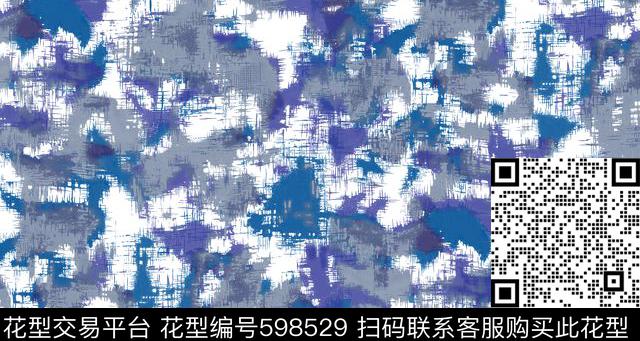 纹理大理石泼墨传统印花华亿平台下载（图片编号: 598529） - 瓦栏（Walan）