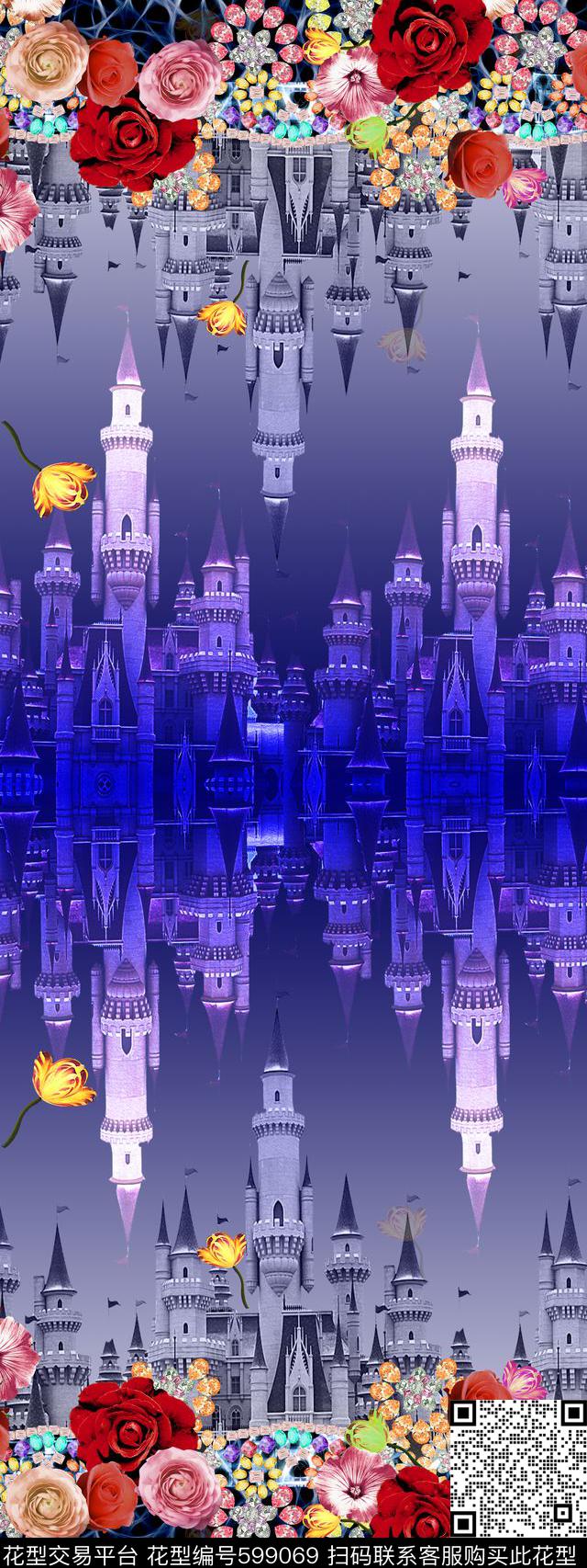 双边定位城市华丽数码印花华亿平台下载（图片编号: 599069） - 瓦栏（Walan）