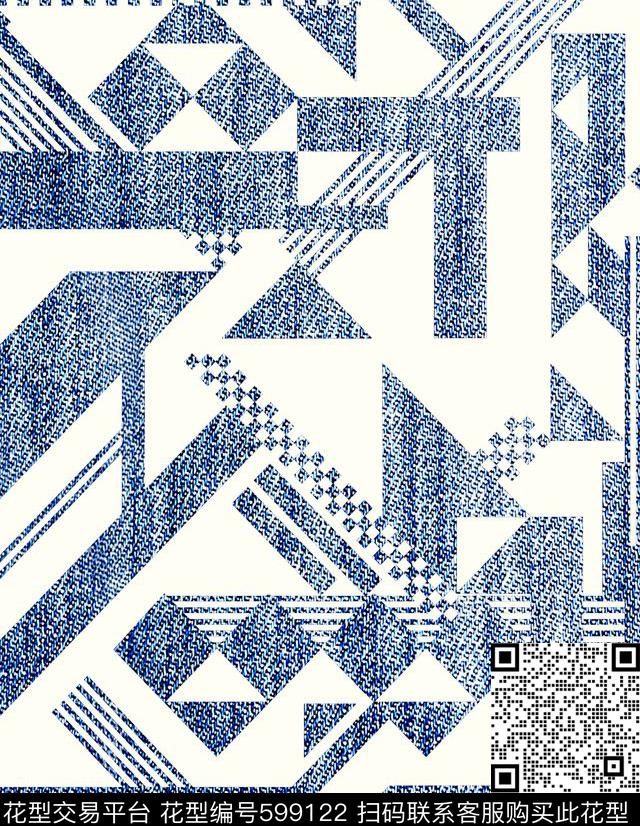 几何男装休闲短裤复古传统印花华亿平台下载（图片编号: 599122） - 瓦栏（Walan）