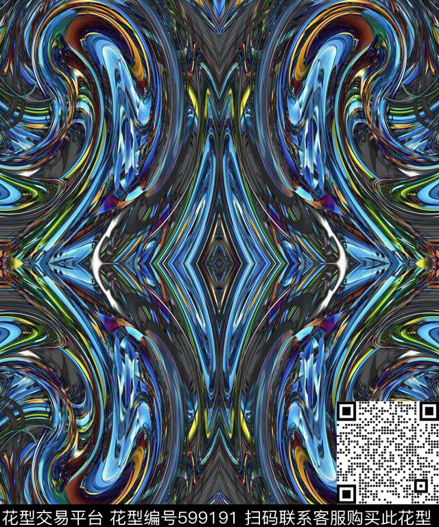 个性时尚大理石数码印花华亿平台下载（图片编号: 599191） - 瓦栏（Walan）