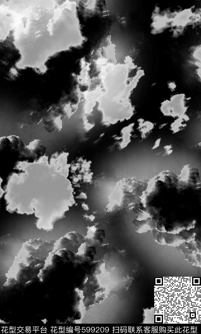 笔刷笔触纹理数码印花华亿平台下载（图片编号: 599209） - 瓦栏（Walan）