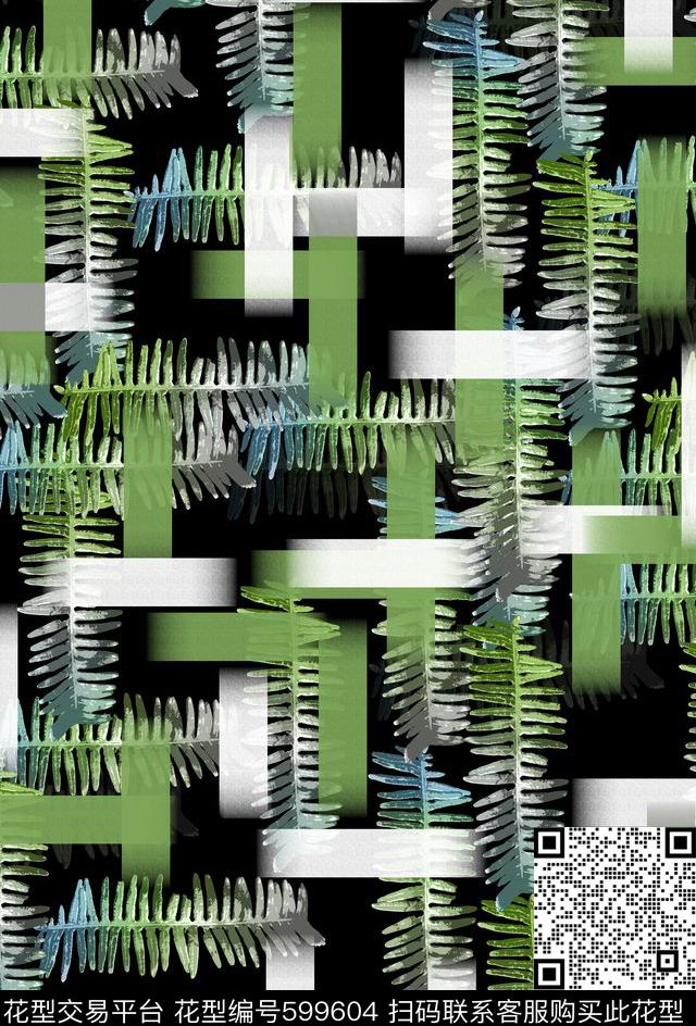 小方块几何格子传统印花华亿平台下载（图片编号: 599604） - 瓦栏（Walan）