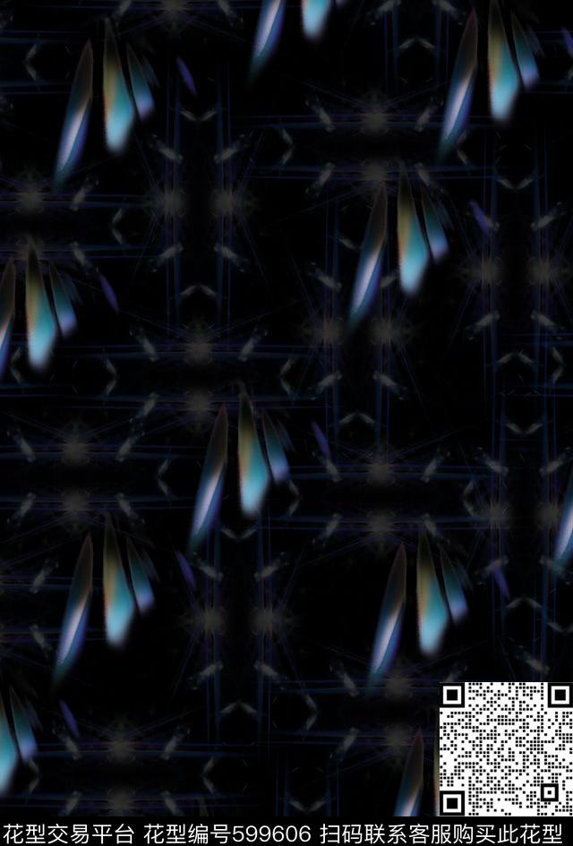 不规则几何几何光数码印花华亿平台下载（图片编号: 599606） - 瓦栏（Walan）