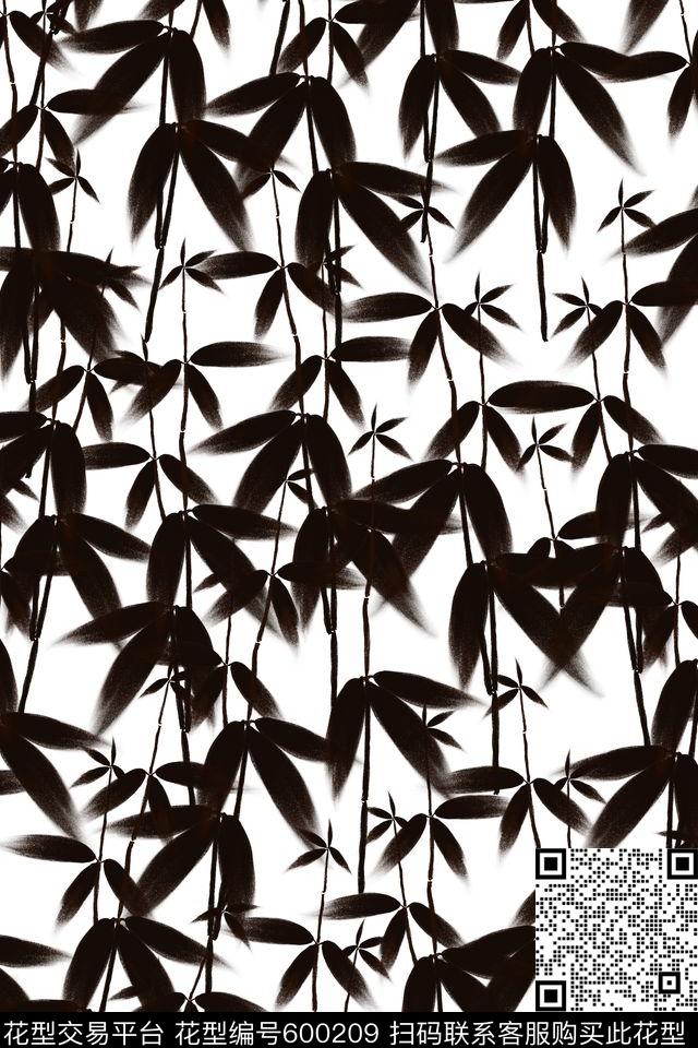 男女装面料欧美手绘数码印花华亿平台下载（图片编号: 600209） - 瓦栏（Walan）