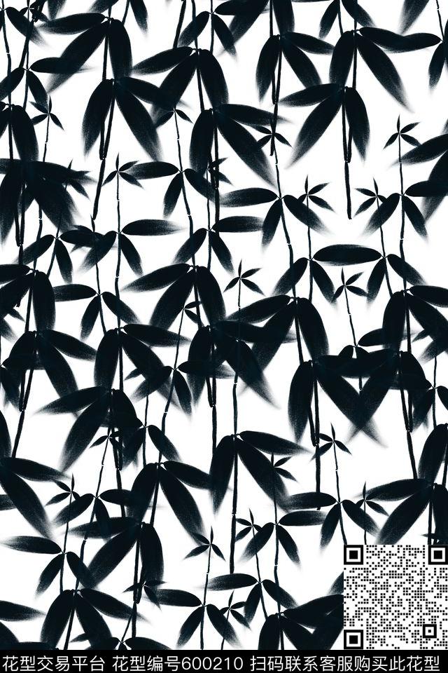 男女装面料欧美手绘数码印花华亿平台下载（图片编号: 600210） - 瓦栏（Walan）