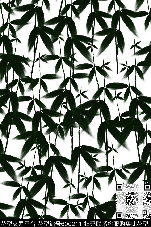 男女装面料欧美手绘数码印花华亿平台下载（图片编号: 600211） - 瓦栏（Walan）