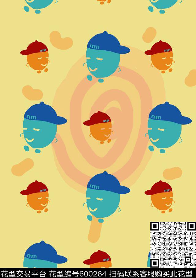 婴童卡通童装传统印花华亿平台下载（图片编号: 600264） - 瓦栏（Walan）