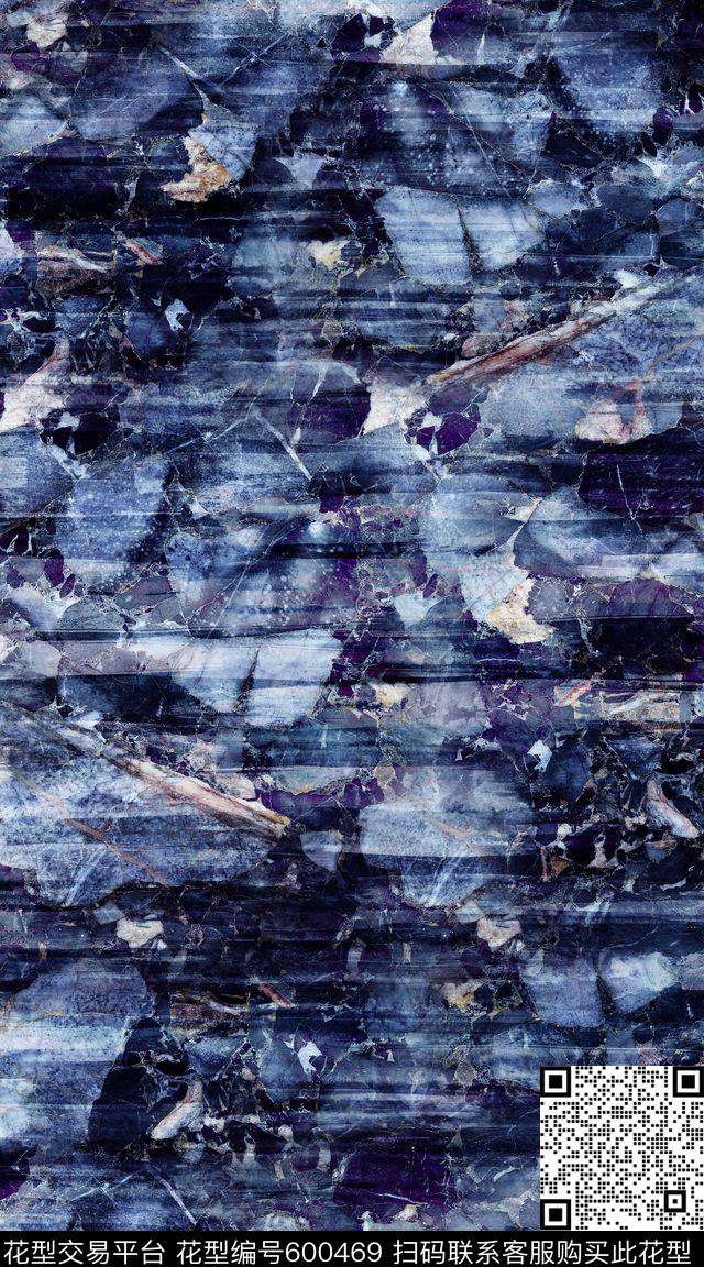 抽象纹理大理石数码印花华亿平台下载（图片编号: 600469） - 瓦栏（Walan）