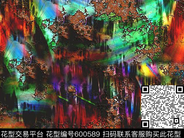 泳装家纺面料数码印花华亿平台下载（图片编号: 600589） - 瓦栏（Walan）