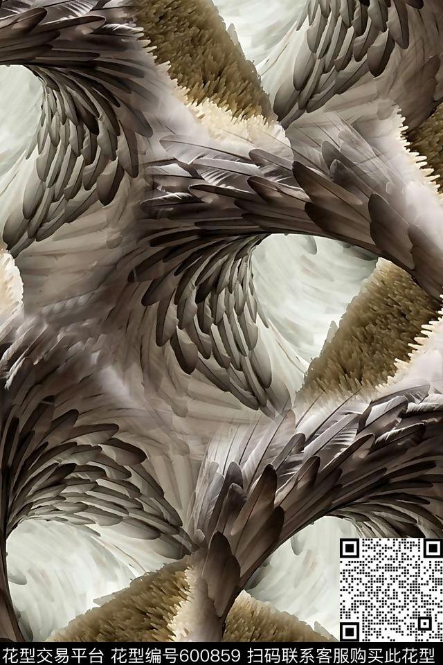 羽毛纹理底纹纹理动物纹理数码印花华亿平台下载（图片编号: 600859） - 瓦栏（Walan）