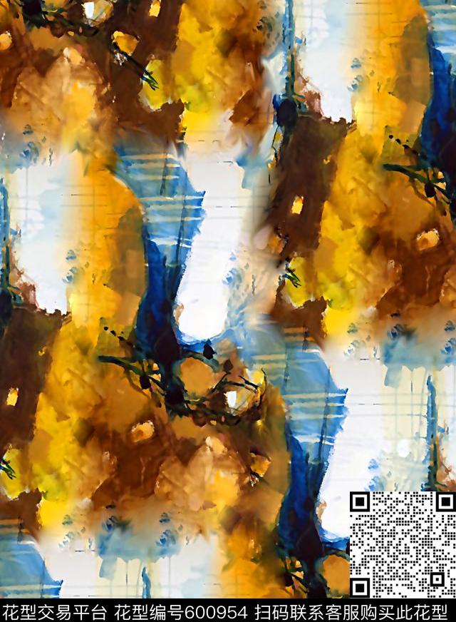 彩色纹理水彩笔刷纹理手绘水彩纹理数码印花华亿平台下载（图片编号: 600954） - 瓦栏（Walan）