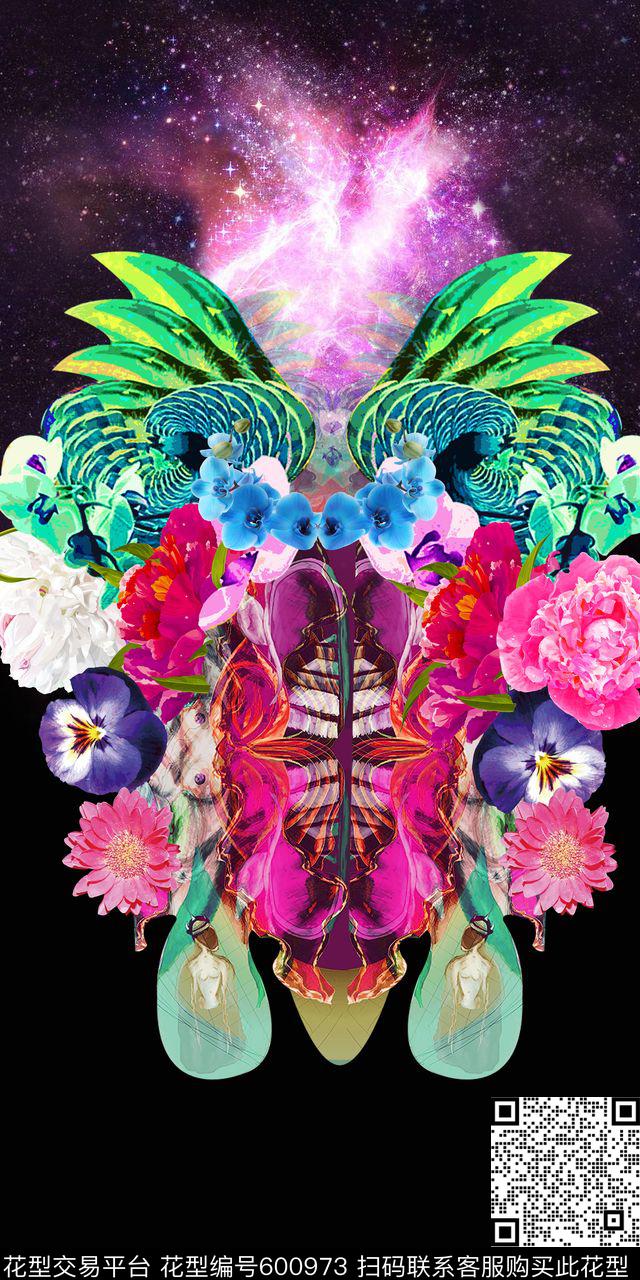 定位绚丽星空数码印花华亿平台下载（图片编号: 600973） - 瓦栏（Walan）