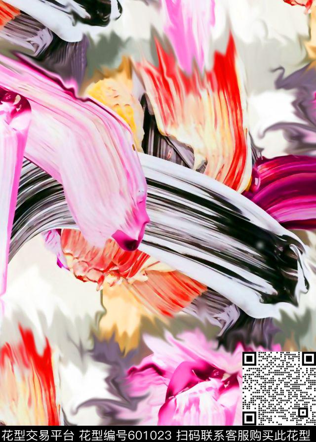 彩色纹理水彩笔刷纹理水彩手绘数码印花华亿平台下载（图片编号: 601023） - 瓦栏（Walan）