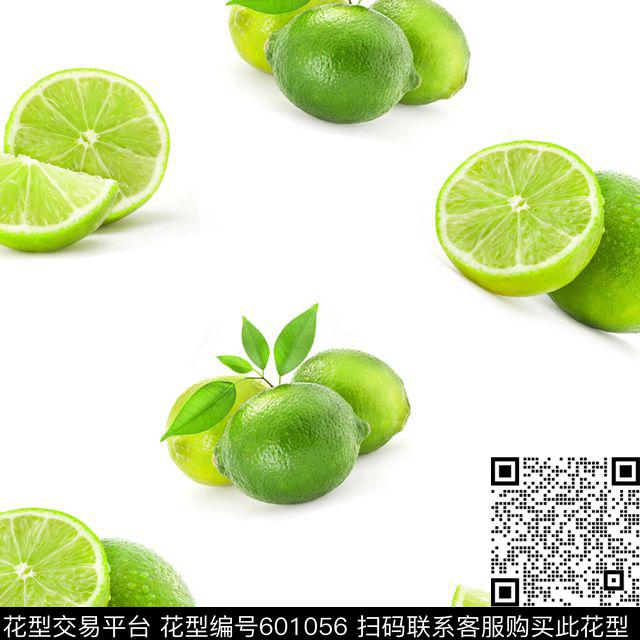 水果热带清新数码印花华亿平台下载（图片编号: 601056） - 瓦栏（Walan）