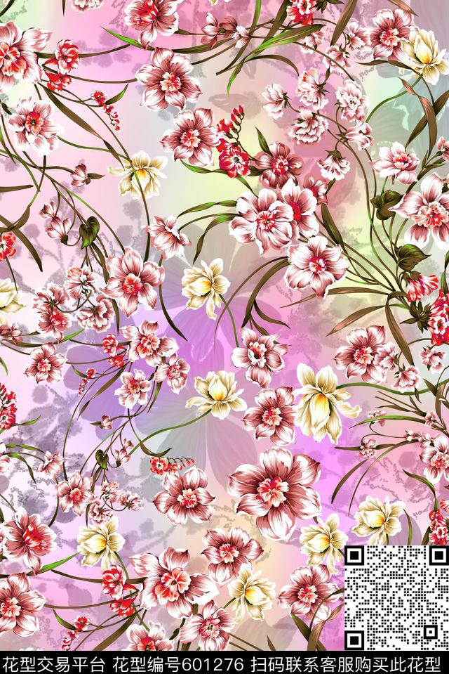 零点--女装数码小碎花数码印花华亿平台下载（图片编号: 601276） - 瓦栏（Walan）