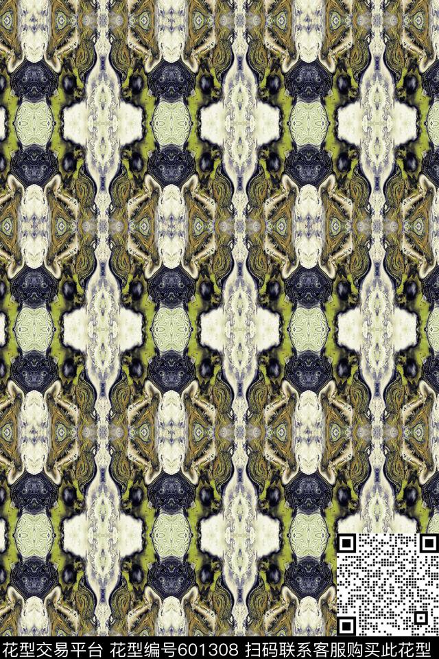 抽象手绘山石纹理数码印花华亿平台下载（图片编号: 601308） - 瓦栏（Walan）