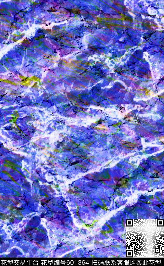 抽象笔刷纹理数码印花华亿平台下载（图片编号: 601364） - 瓦栏（Walan）