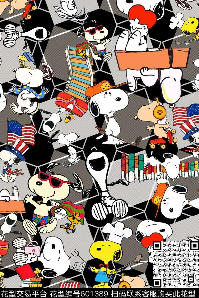 几何动物方块传统印花华亿平台下载（图片编号: 601389） - 瓦栏（Walan）