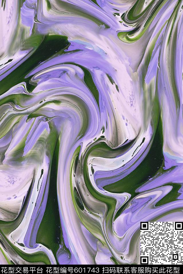 水彩山石纹理抽象数码印花华亿平台下载（图片编号: 601743） - 瓦栏（Walan）