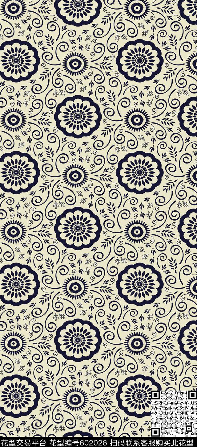 民族风传统印花华亿平台下载（图片编号: 602026） - 瓦栏（Walan）