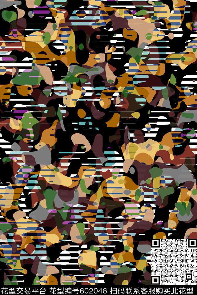 男装女装迷彩服传统印花华亿平台下载（图片编号: 602046） - 瓦栏（Walan）