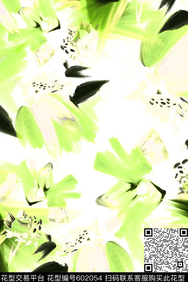 男女装面料欧美手绘数码印花华亿平台下载（图片编号: 602054） - 瓦栏（Walan）